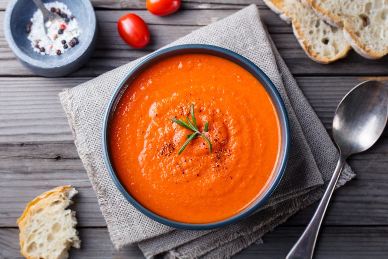 Tomatsoppa med twist