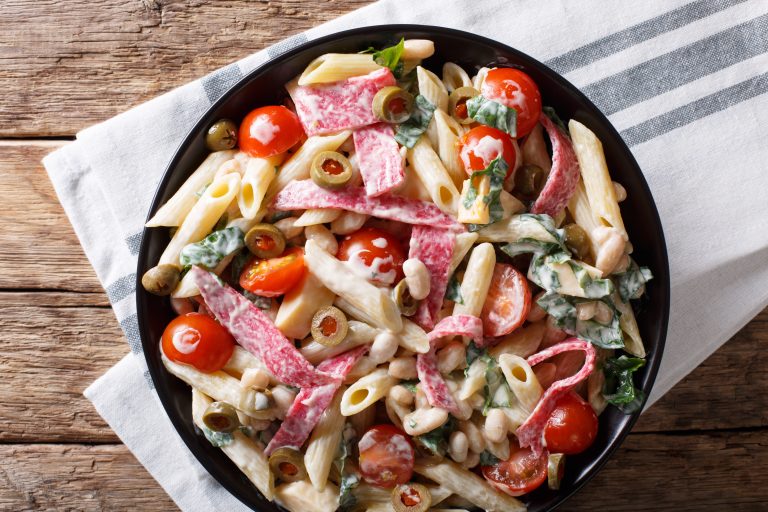 Krämig salamipasta